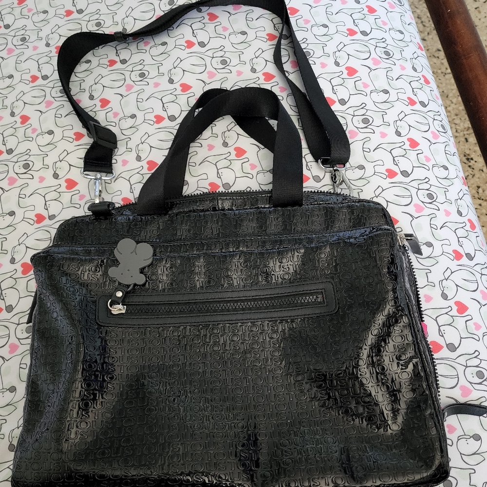 Tous black Lindsay briefcase